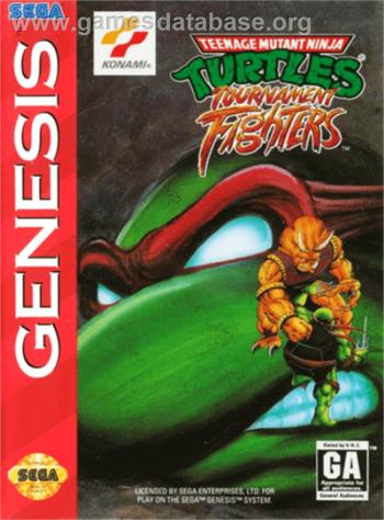 Cover Teenage Mutant Ninja Turtles - Tournament Fighters for Genesis - Mega Drive